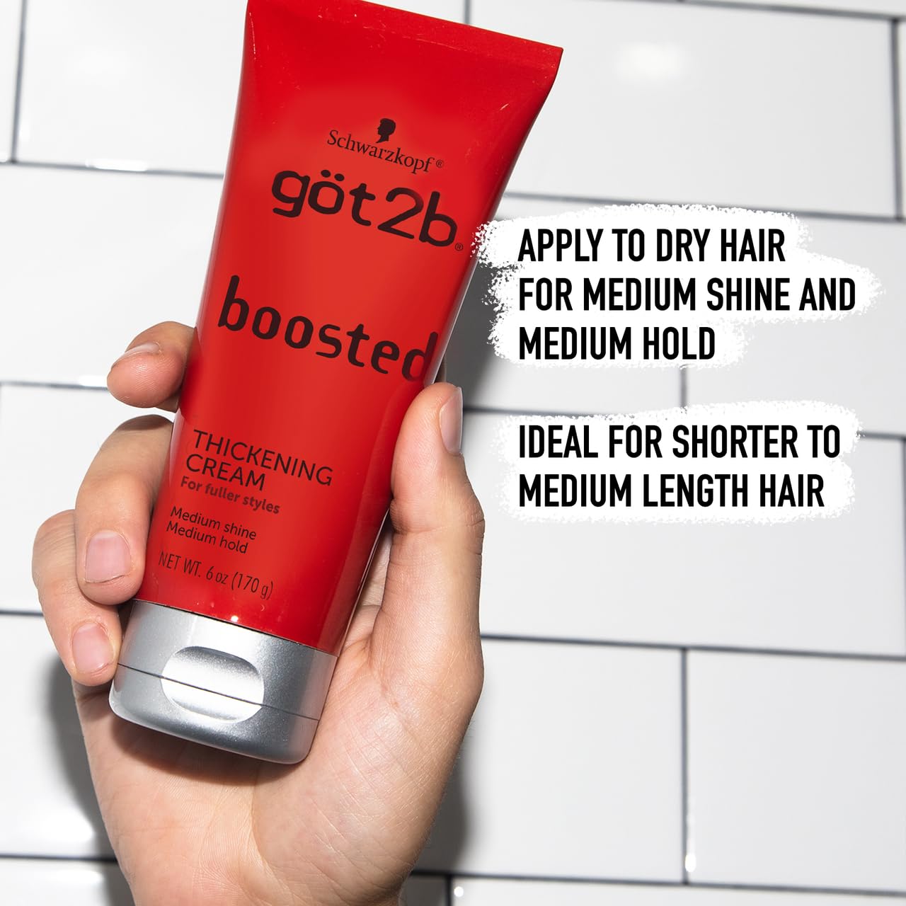 Got2b Boosted Thickening Cream 6 - 170g US/CA - MeStore - Got2B