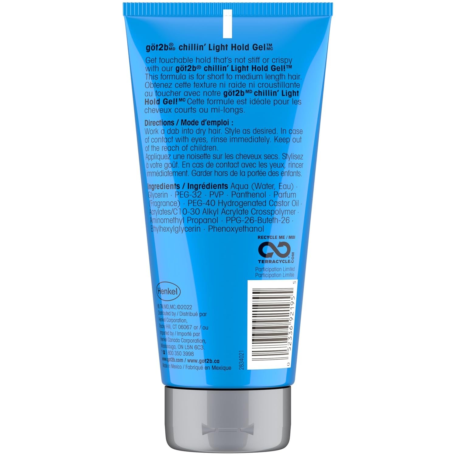 Got2b Chillin Light Hold Gel 6 - 170g US/CA - MeStore - Got2B