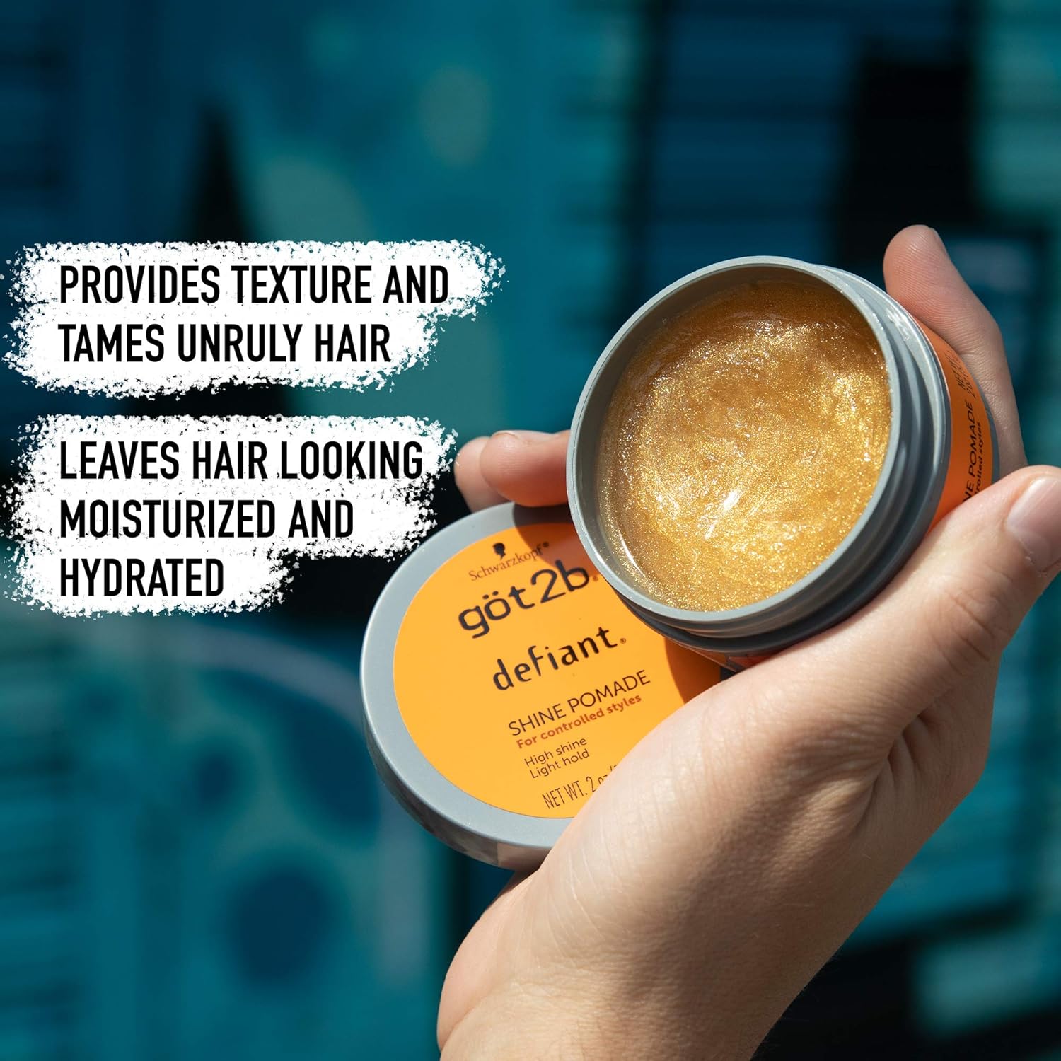 Got2b Defiant Shine Pomade 6 - 2Oz - MeStore - Got2B