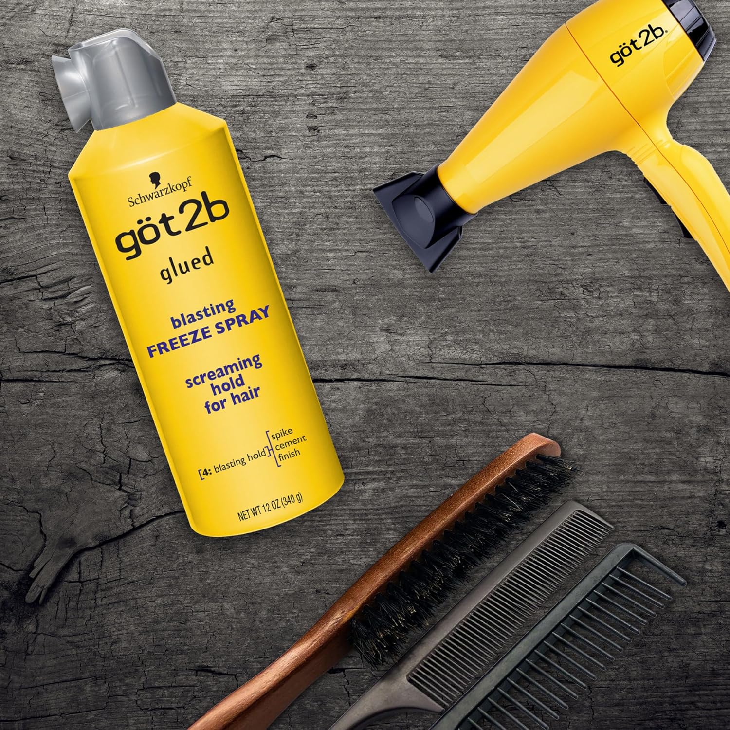 Got2b Glued Blasting Freeze Hairspray Aero 6 - 12 oz - MeStore - Got2B