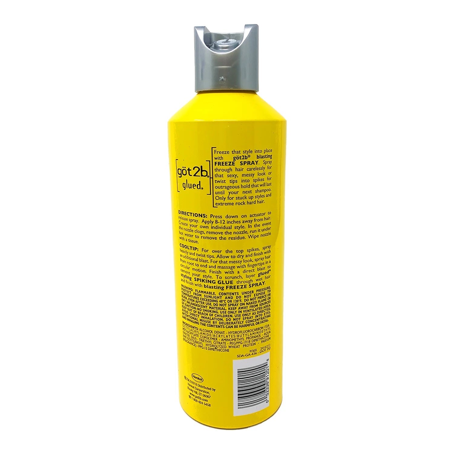 Got2b Glued Blasting Freeze Hairspray Aero 6 - 12 oz - MeStore - Got2B