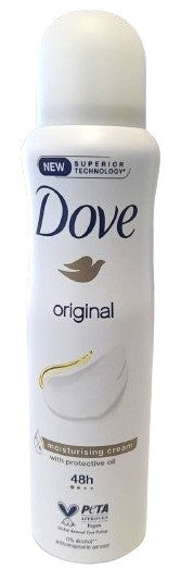 Dove Deodorant Spray Original 150ML 48H Classic