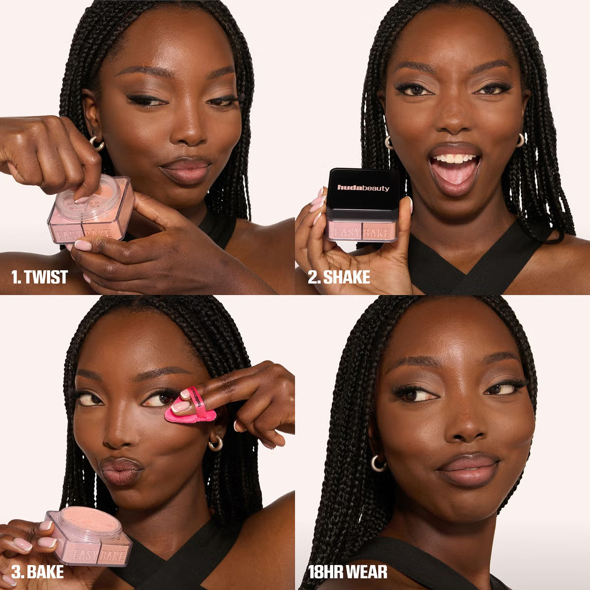 Easy Bake Loose Powder Duo in Pink Pumpkin