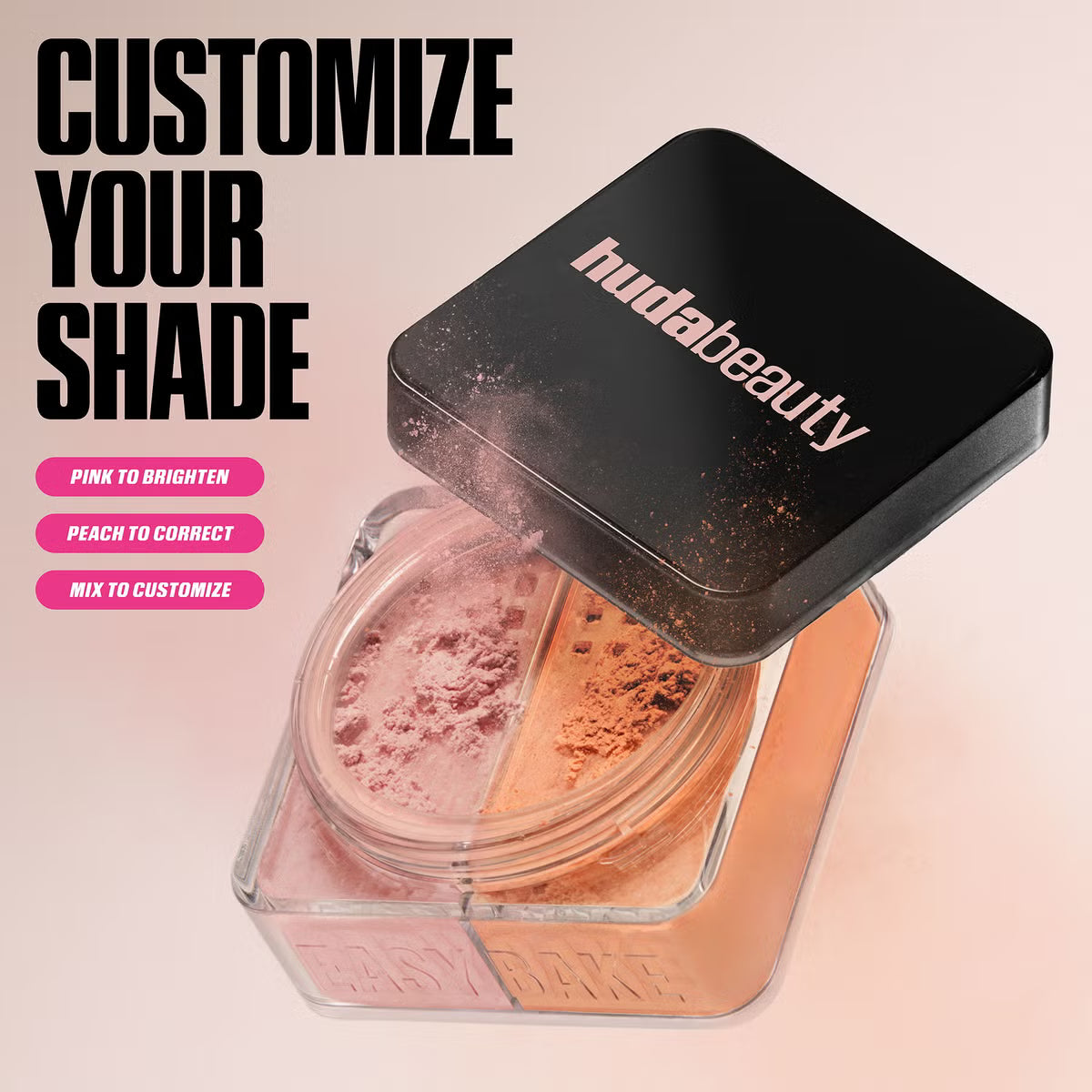Easy Bake Loose Powder Duo in Pink Pumpkin