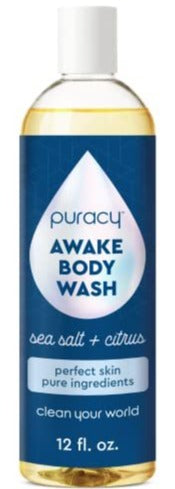 Puracy Natural Body Wash Sea Salt+ Citrus 12Fl.Oz