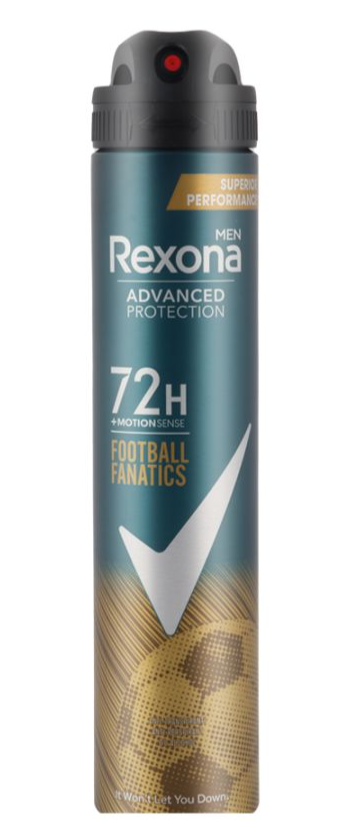 Rexona Men 72H+ Advanced Protection Foot Ball Fanatics 200ml