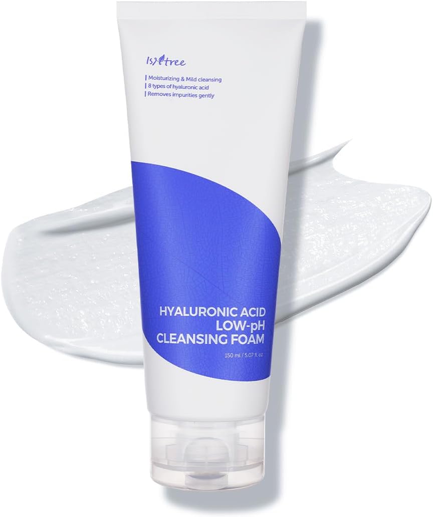 Isntree-hyaluronic ACID Low-ph Cleansing Foam - MeStore - IsNtree