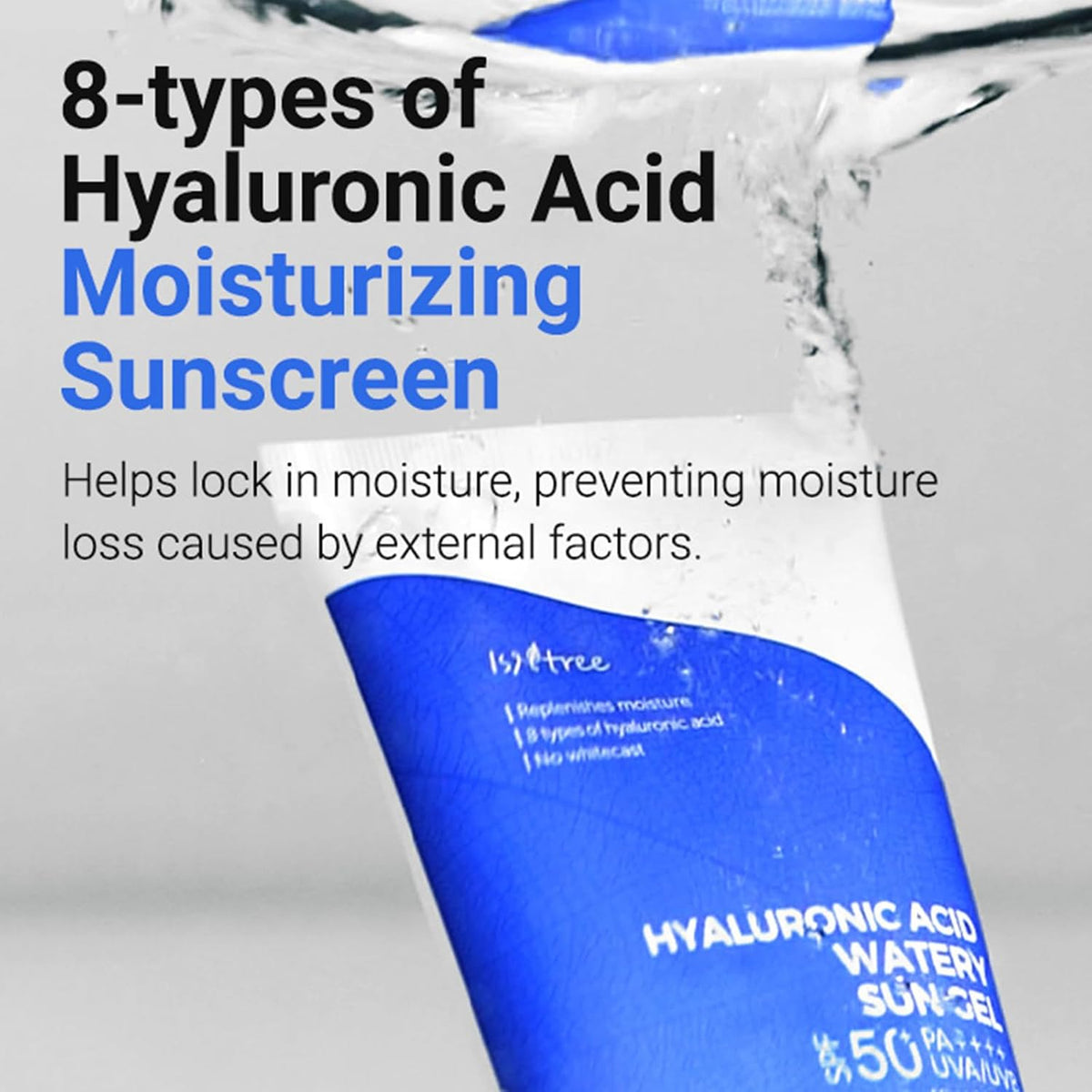 Isntree-hyaluronic ACID Watery Sun Gel 50ML - MeStore - IsNtree