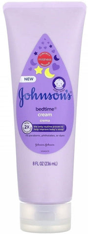 Johnson & Johnson, Bedtime Cream, 8 fl oz (236 ml) - MeStore - Johnson's