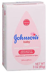Johnson & Johnson Johnsons Baby Bar Soap, 3 Oz (Pack of 2) - MeStore - Johnson's