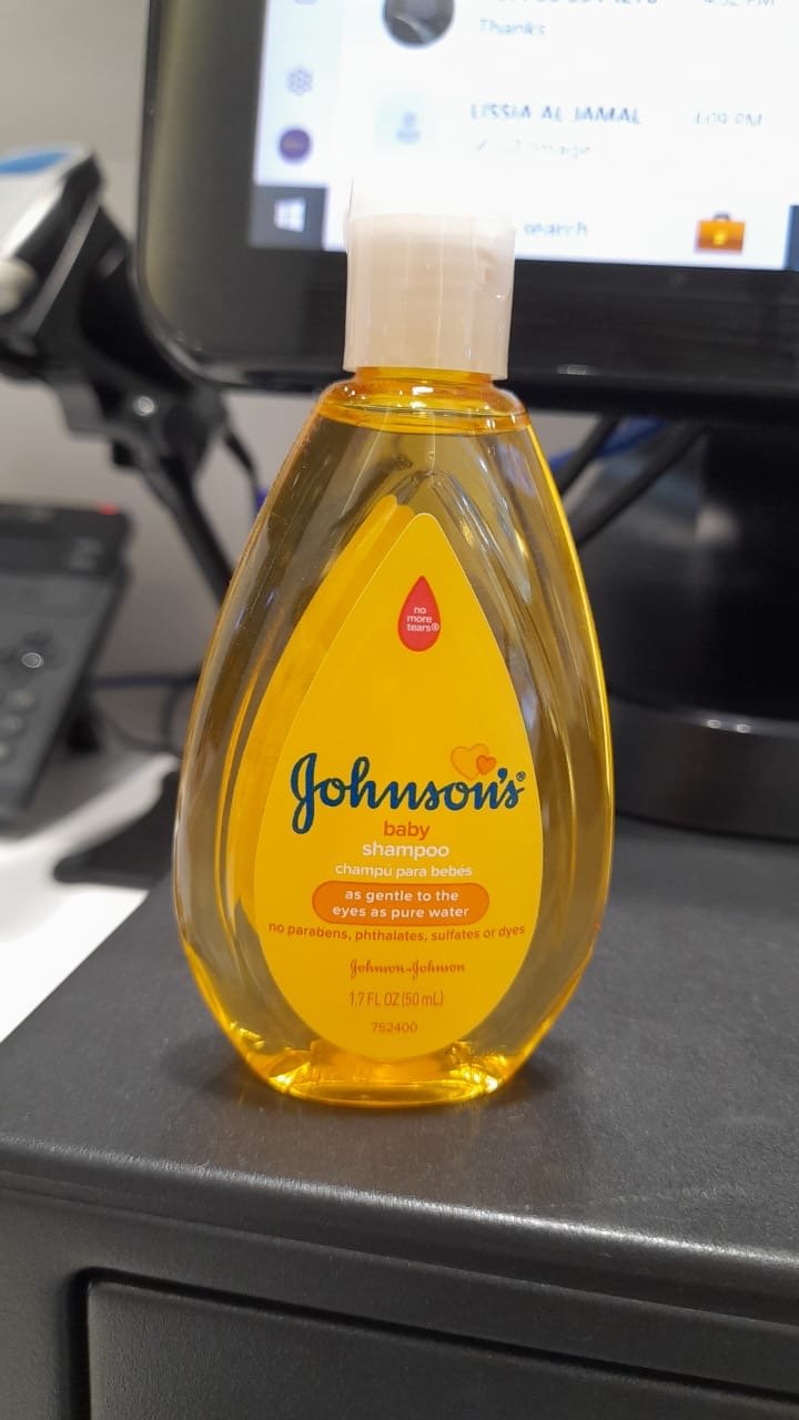 Johnson's Baby Shampoo with Gentle Tear Free Formula, Travel Size