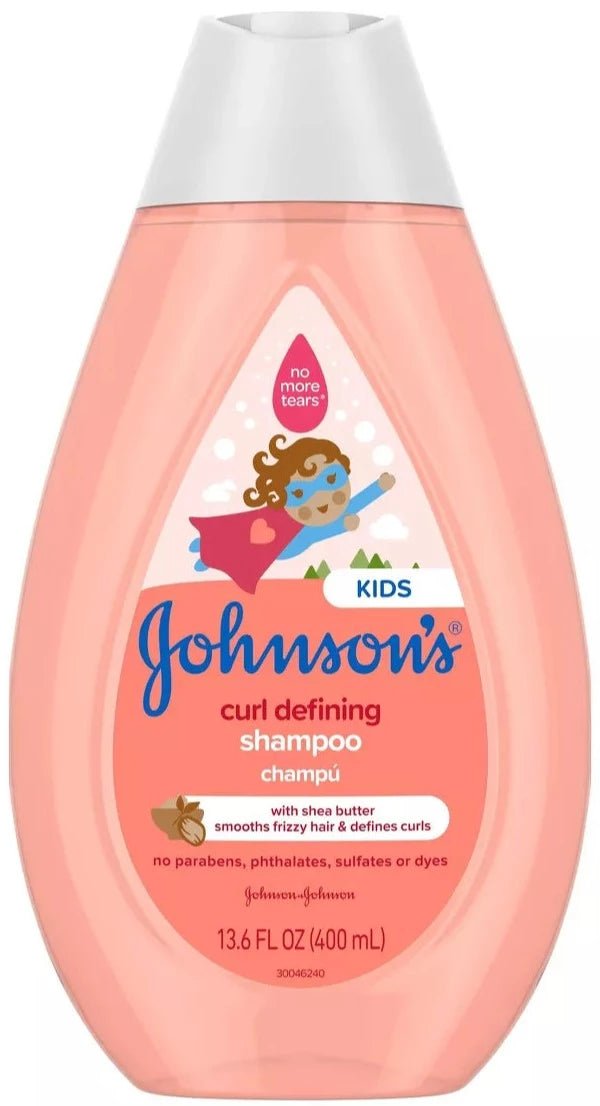 Johnson's Kids Curl - Defining Shampoo, Shea Butter, for Toddler's Hair - 13.6 fl oz - MeStore - Johnson's