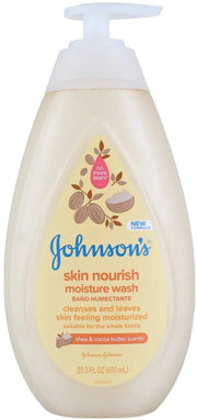 Johnson's Skin Nourish Moisturizing Wash, Cocoa Butter & Shea, 20.3 fl oz - MeStore - Johnson's