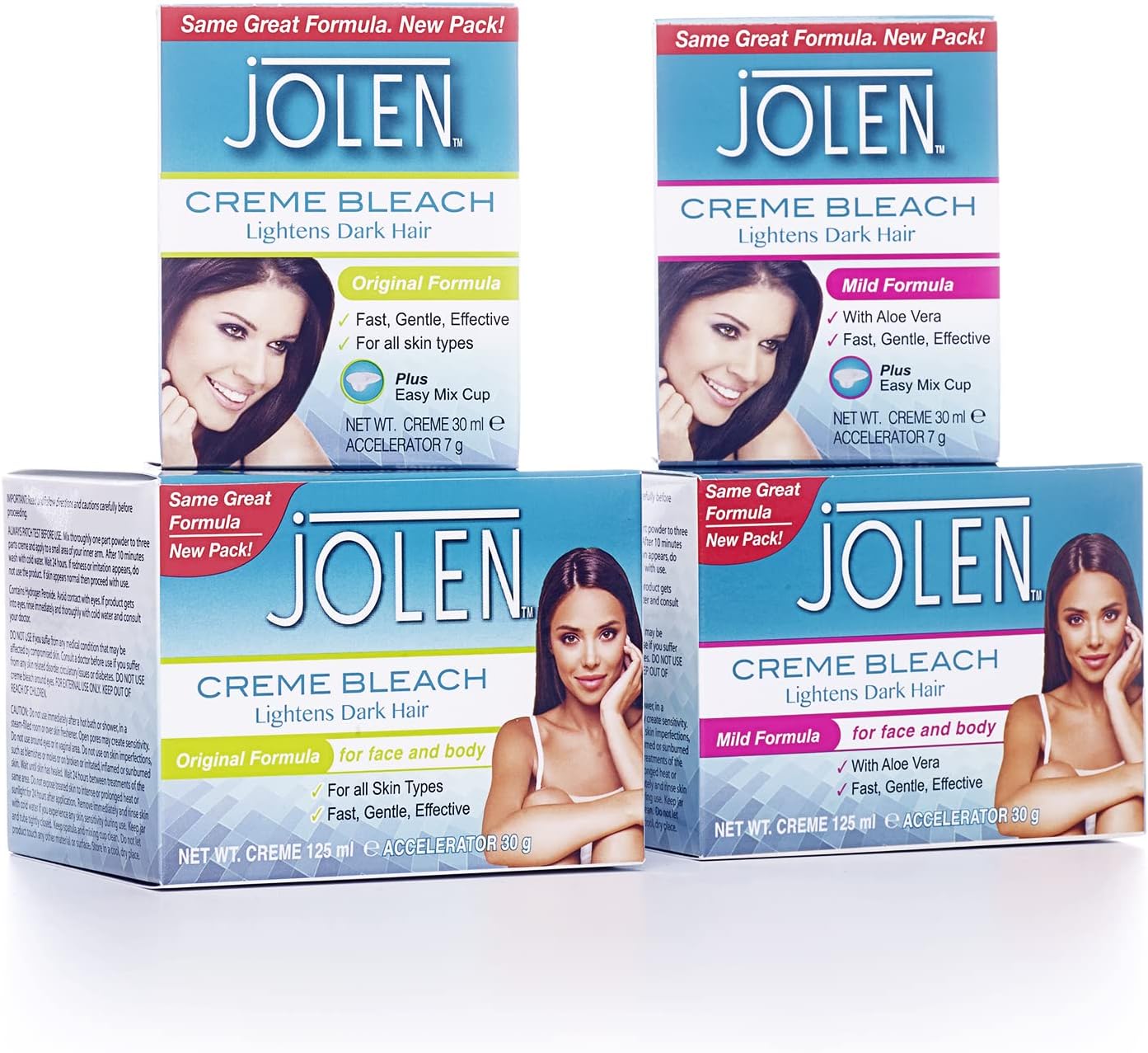 Jolen Cream Bleach 30Ml Mild - MeStore - Jolen