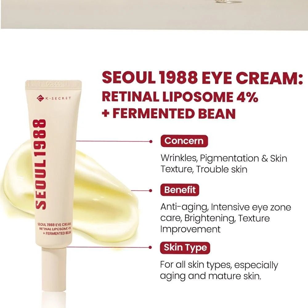 K - SECRET Seoul 1988 Eye Cream - MeStore - Seoul 1988