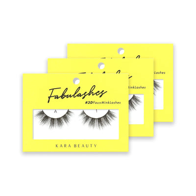 Kara Beauty A1 - 3D Faux Mink Lashes - MeStore - Kara Beauty