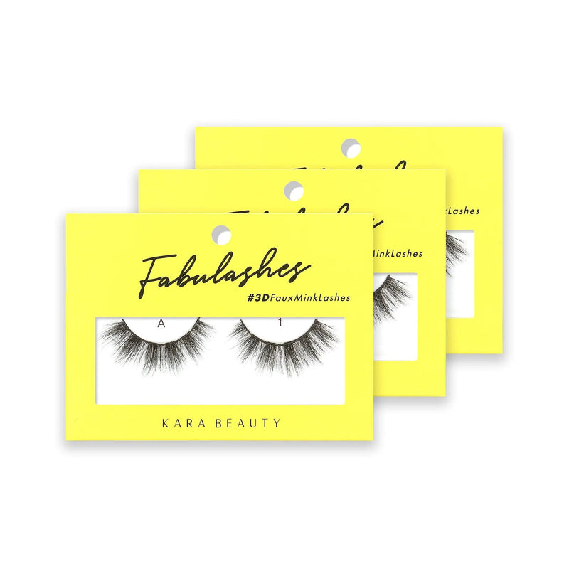 Kara Beauty A1 - 3D Faux Mink Lashes - MeStore - Kara Beauty