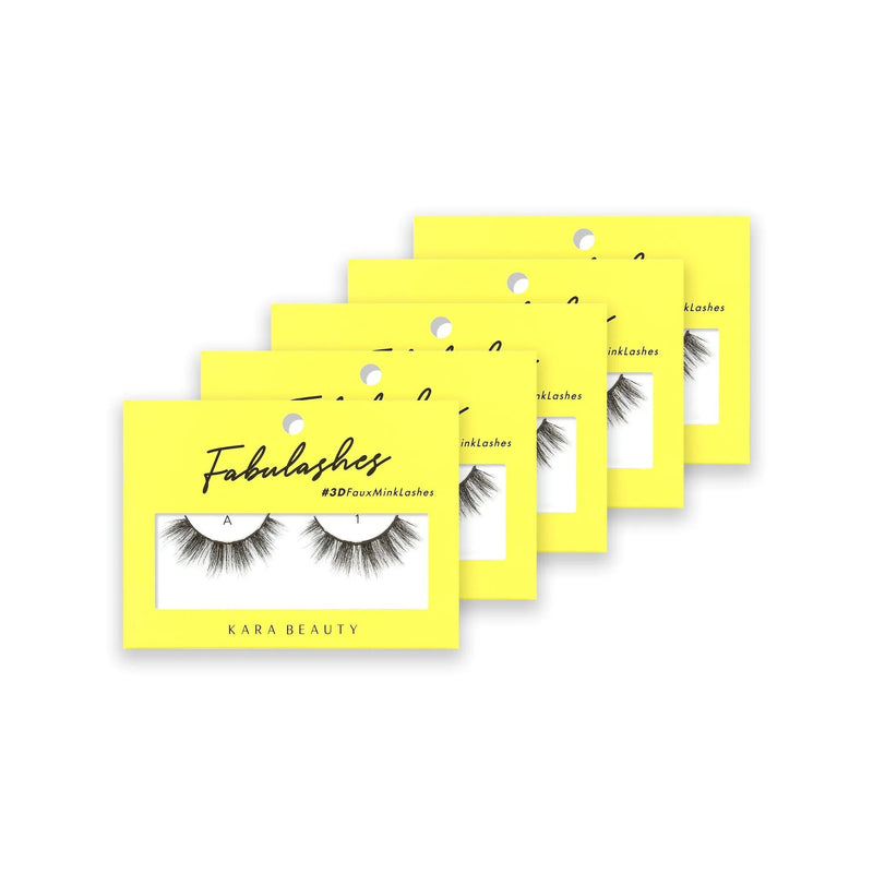 Kara Beauty A1 - 3D Faux Mink Lashes - MeStore - Kara Beauty