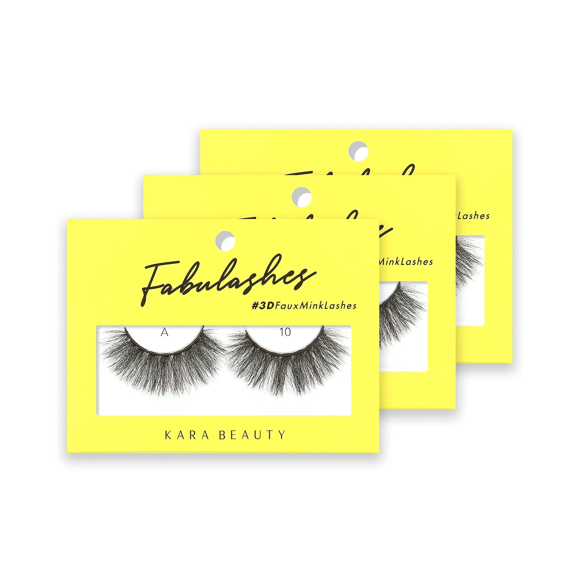 Kara Beauty A10 - 3D Faux Mink Lashes - MeStore - Kara Beauty
