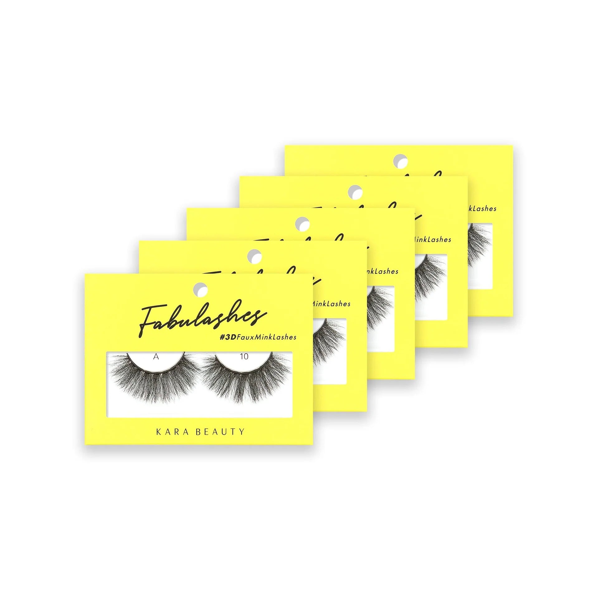 Kara Beauty A10 - 3D Faux Mink Lashes - MeStore - Kara Beauty