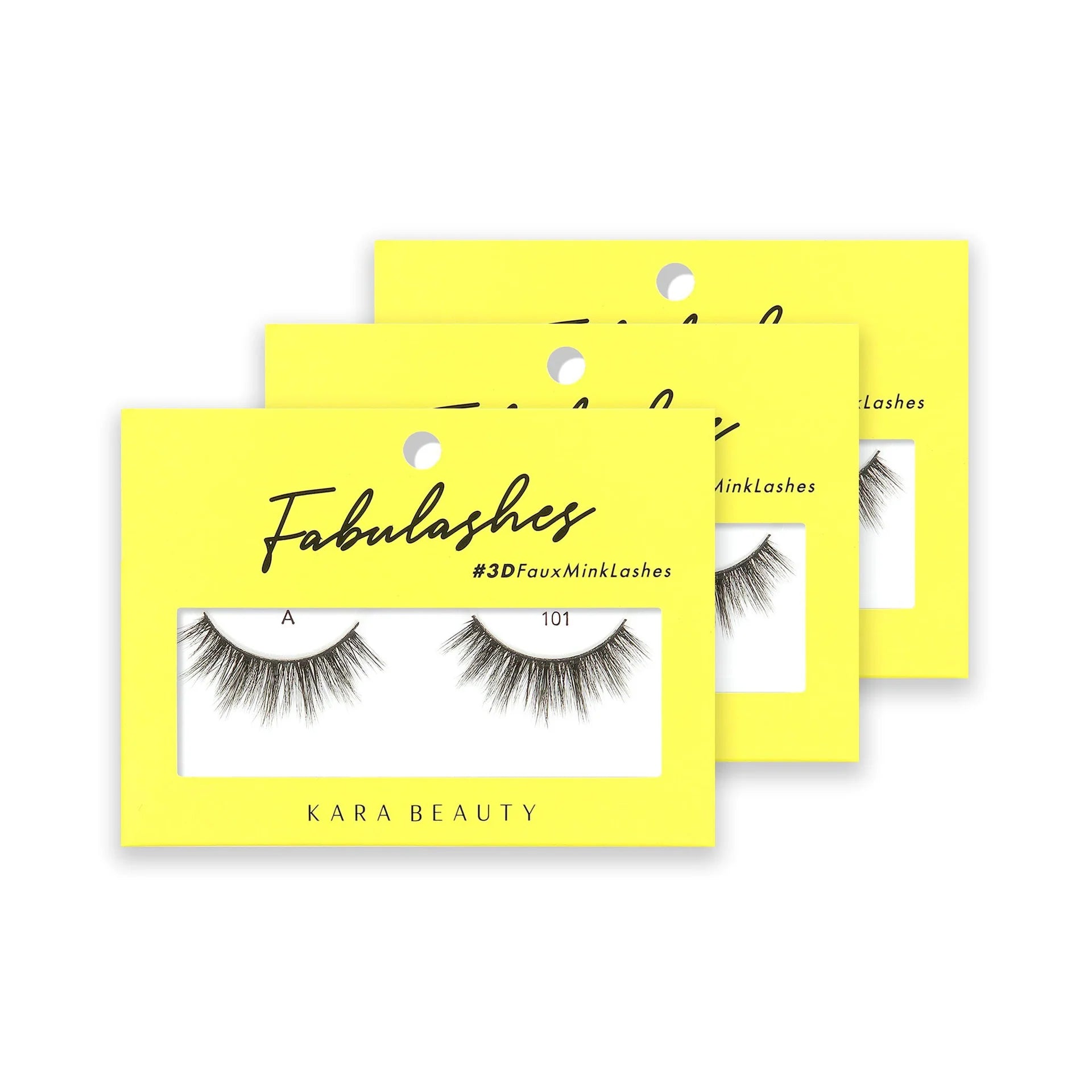 Kara Beauty A101 - 3d Faux Mink Lashes - MeStore - Kara Beauty