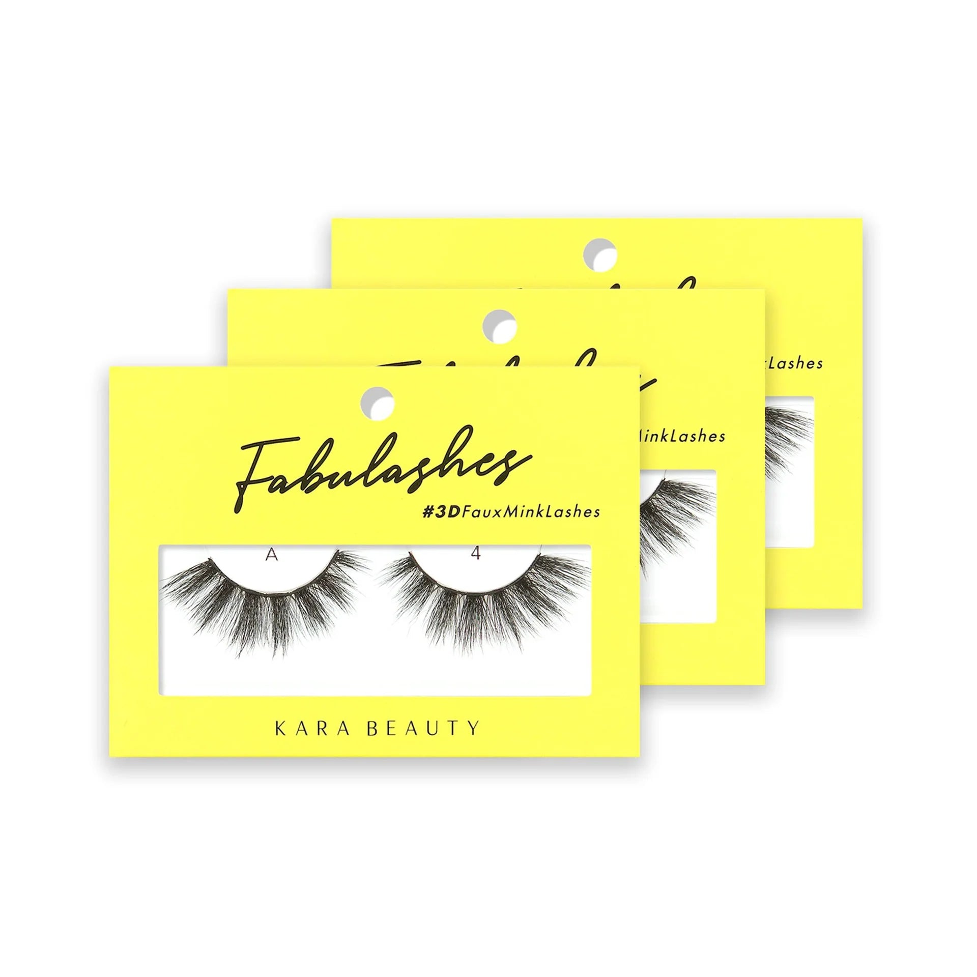 Kara Beauty A4 - 3D Faux Mink Lashes - MeStore - Kara Beauty