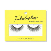 Kara Beauty A51 - 3d Faux Mink Lashes - MeStore - Kara Beauty