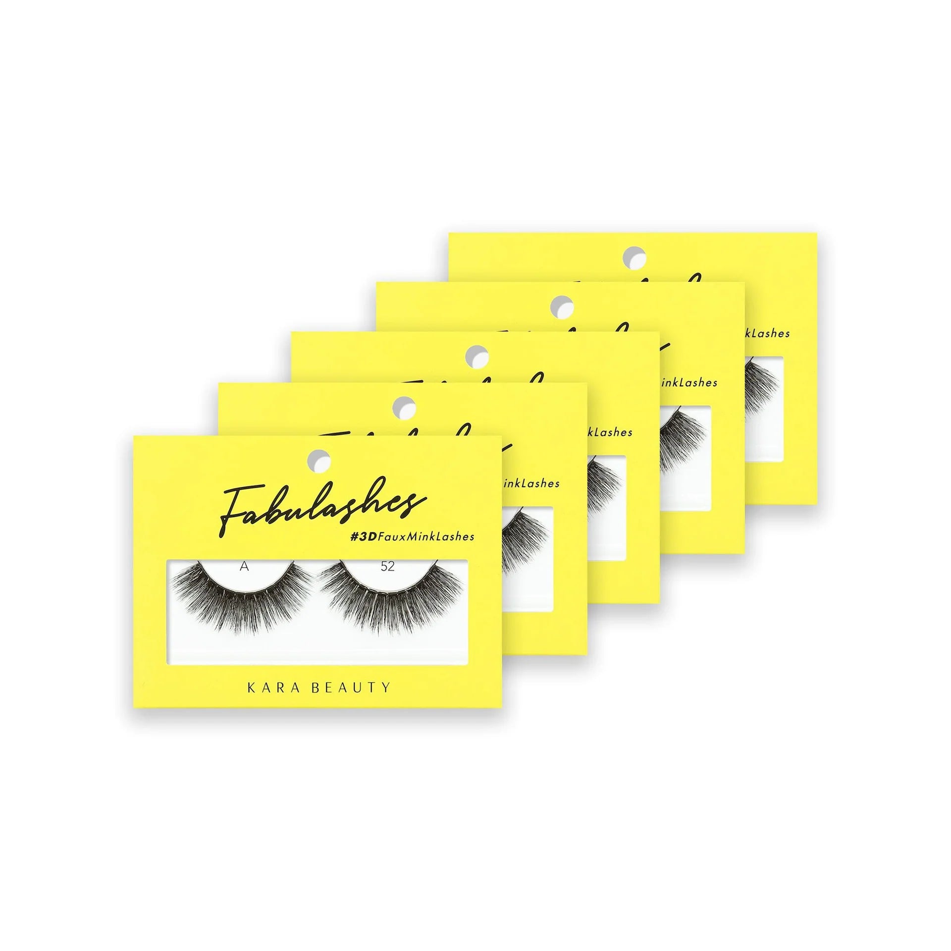 Kara Beauty A52 - 3d Faux Mink Lashes - MeStore - Kara Beauty