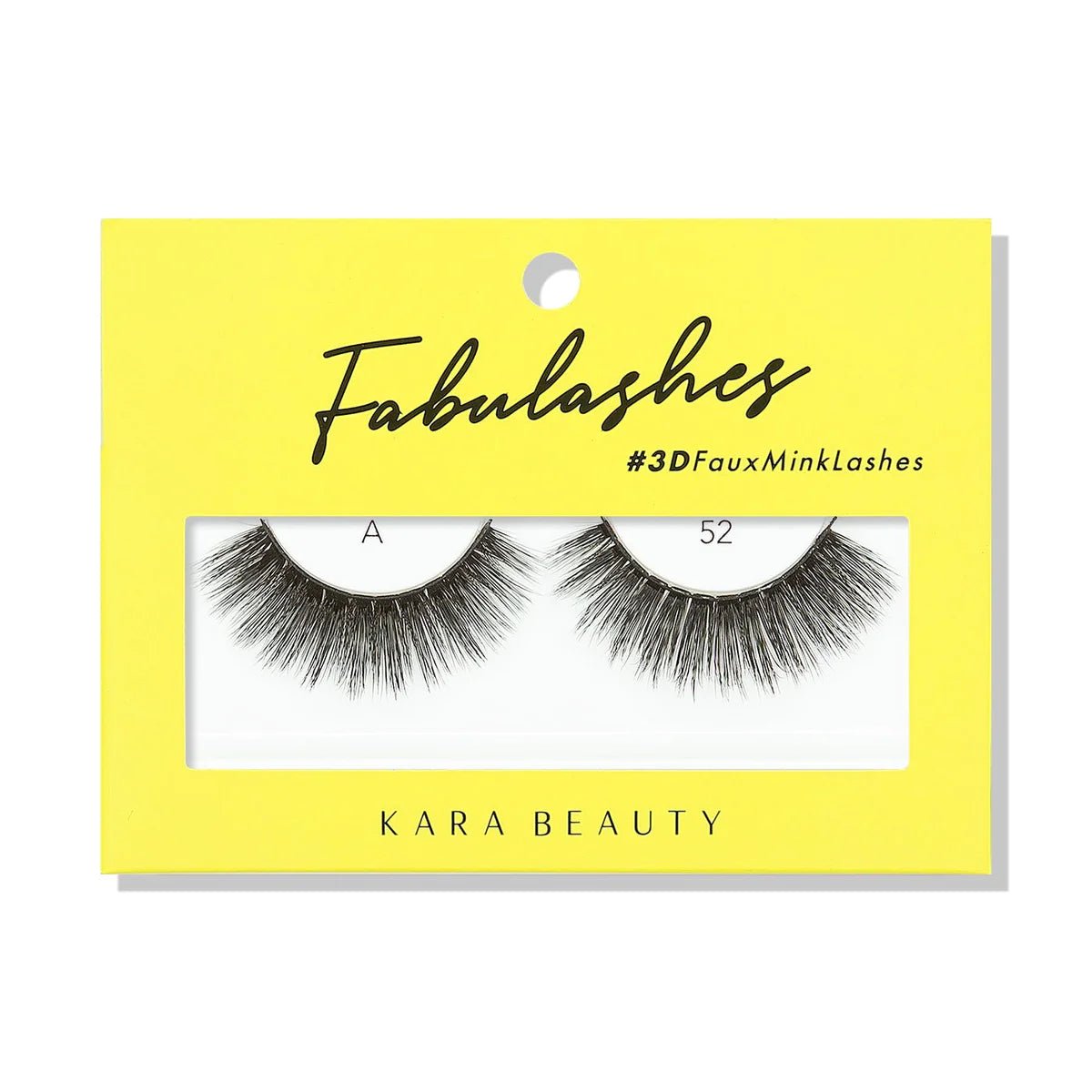 Kara Beauty A52 - 3d Faux Mink Lashes - MeStore - Kara Beauty