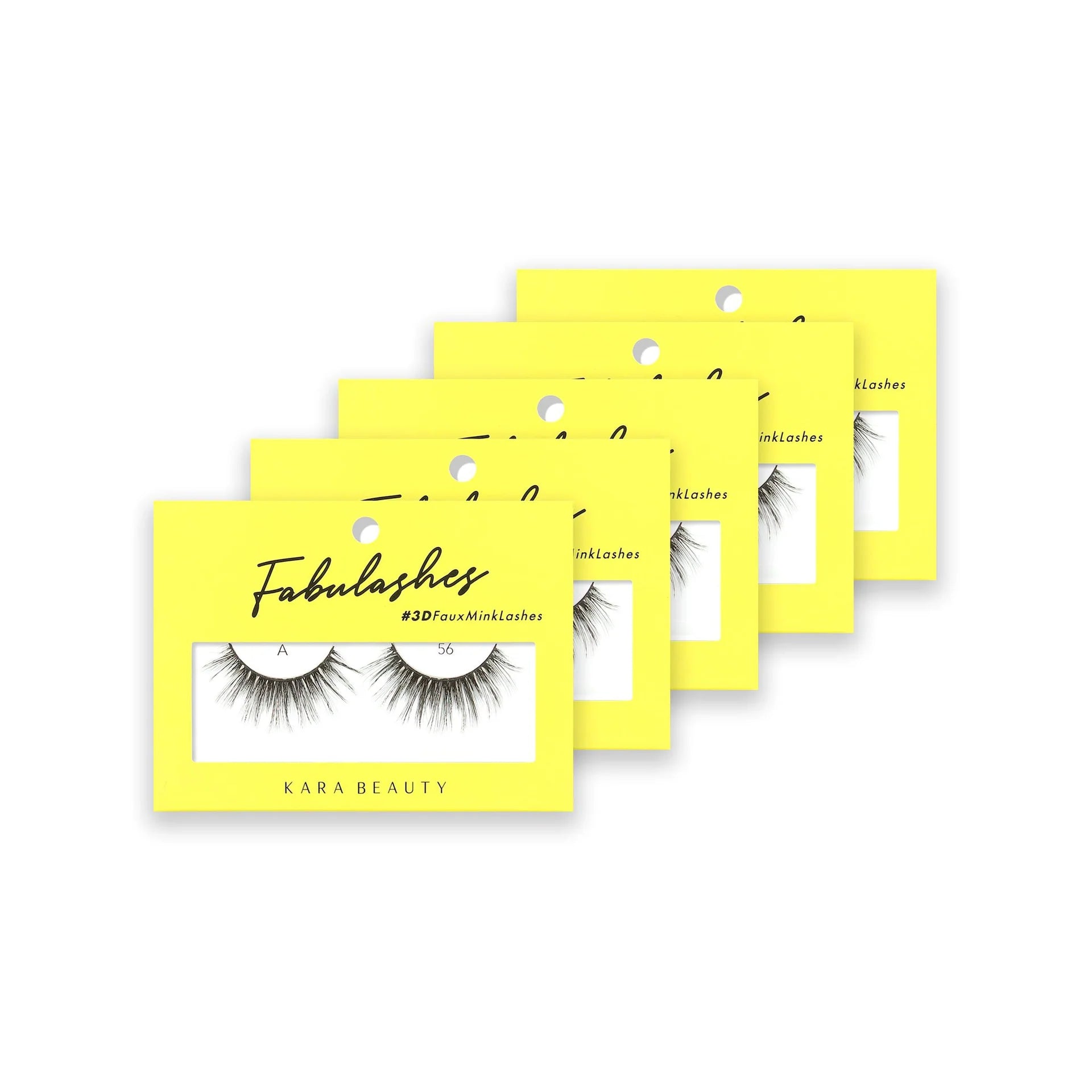 Kara Beauty A56 - 3d Faux Mink Lashes - MeStore - Kara Beauty