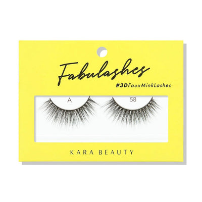 Kara Beauty A58 - 3d Faux Mink Lashes - MeStore - Kara Beauty