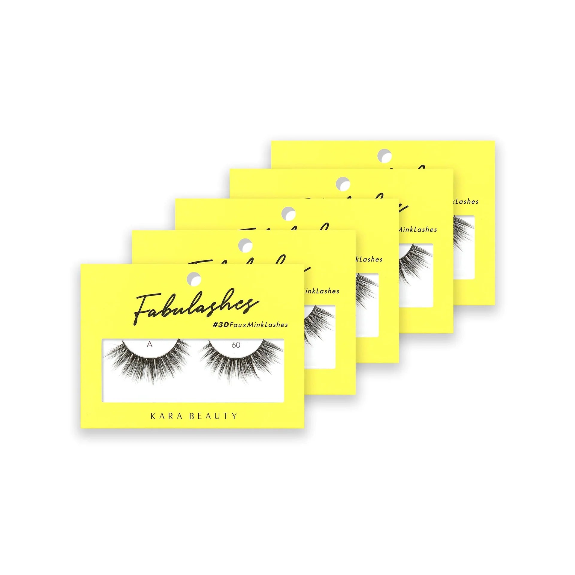 Kara Beauty A60 - 3d Faux Mink Lashes - MeStore - Kara Beauty
