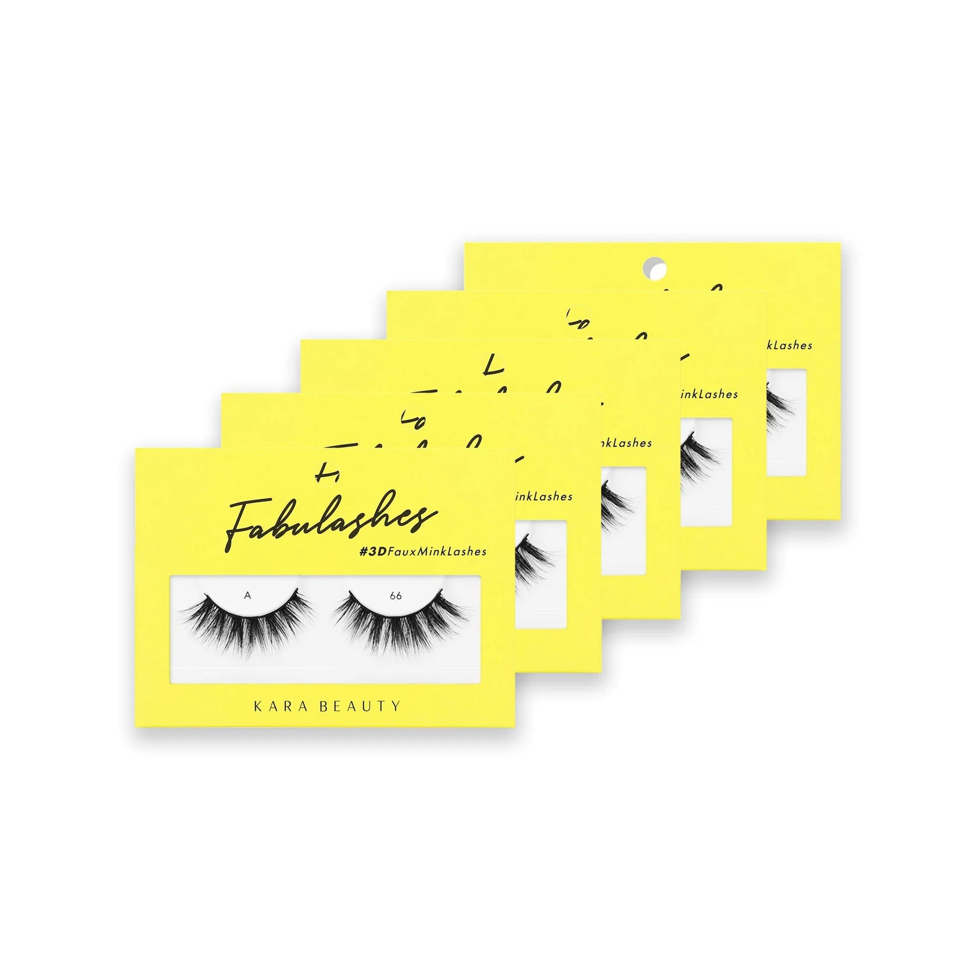 Kara Beauty A66 - 3d Faux Mink Lashes - MeStore - Kara Beauty