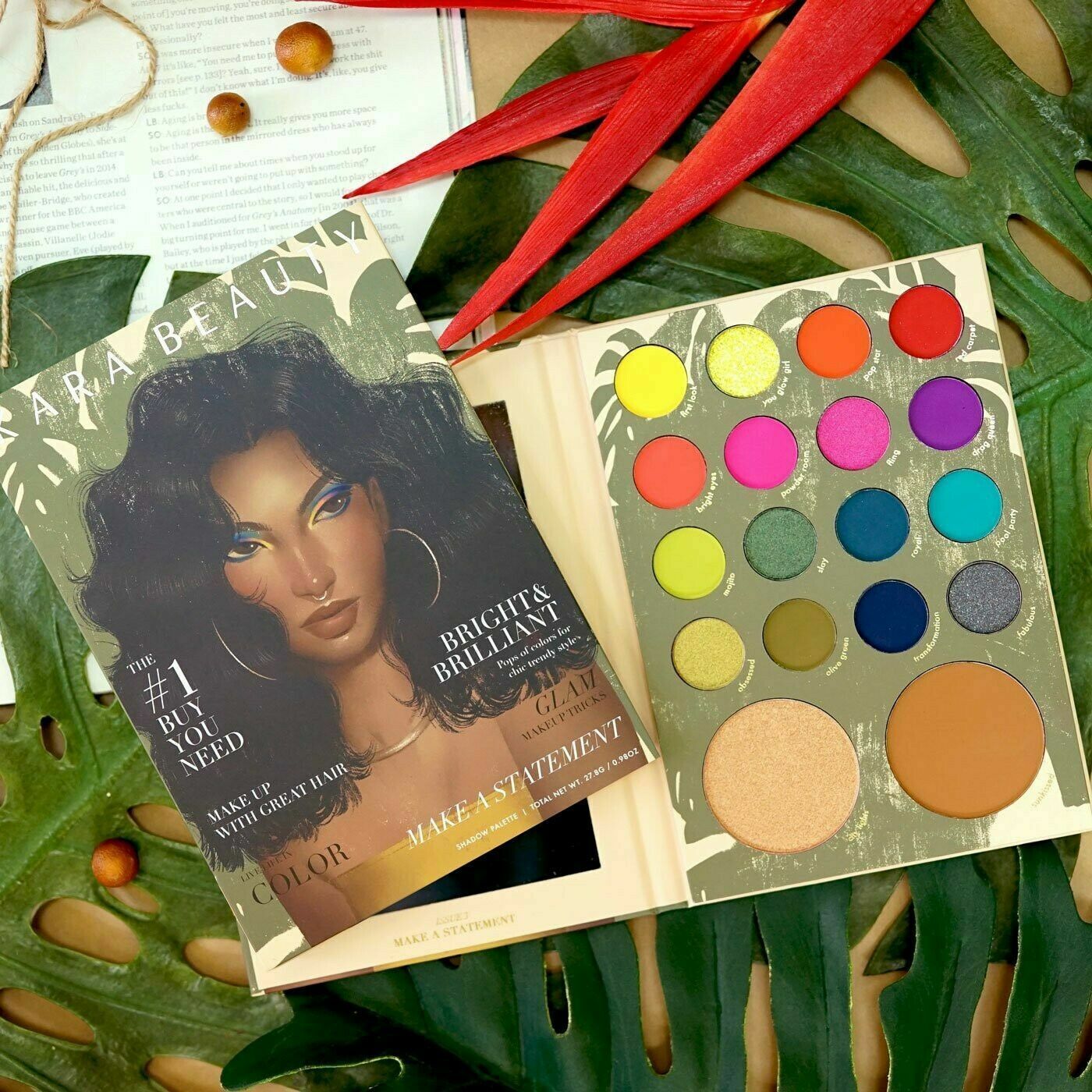 Kara Beauty Es102 Magazine A Statement Eye Shadow - MeStore - Kara Beauty