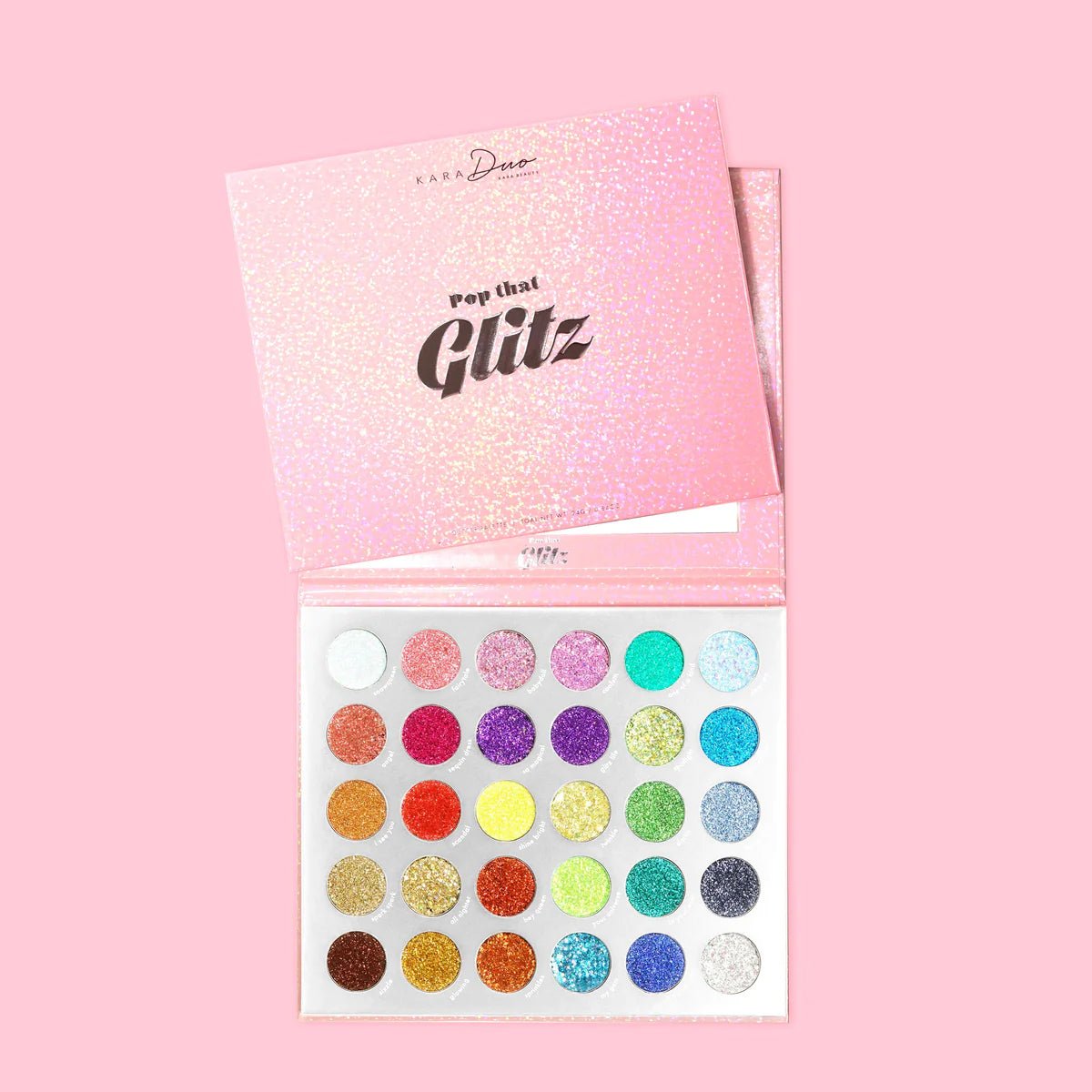 Kara Beauty Es108 Pop That Glitz Eye - shadow Palette - MeStore - Kara Beauty