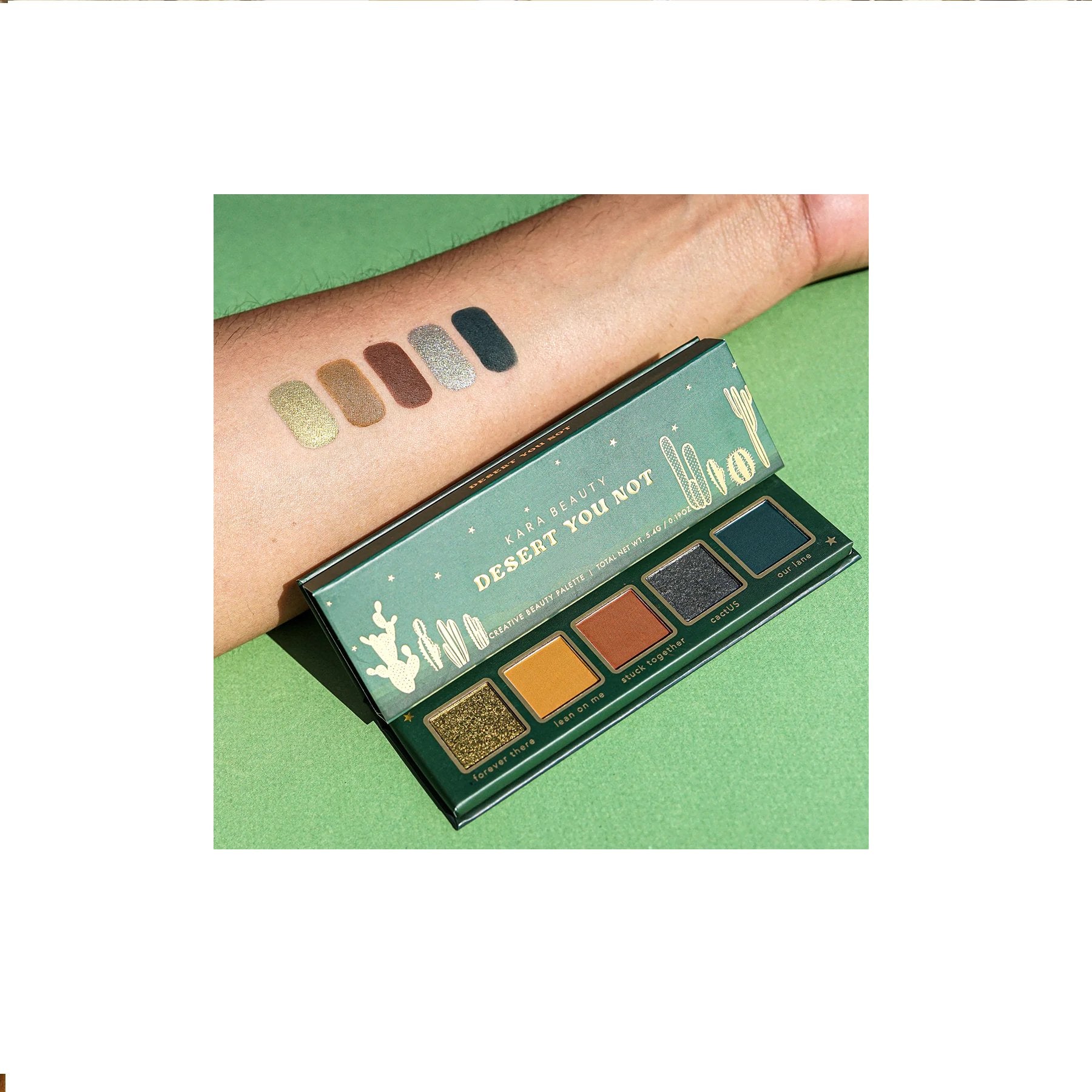 Kara Beauty - Outdoor Collection "desrt You Not" Shadow Palette - MeStore - Kara Beauty