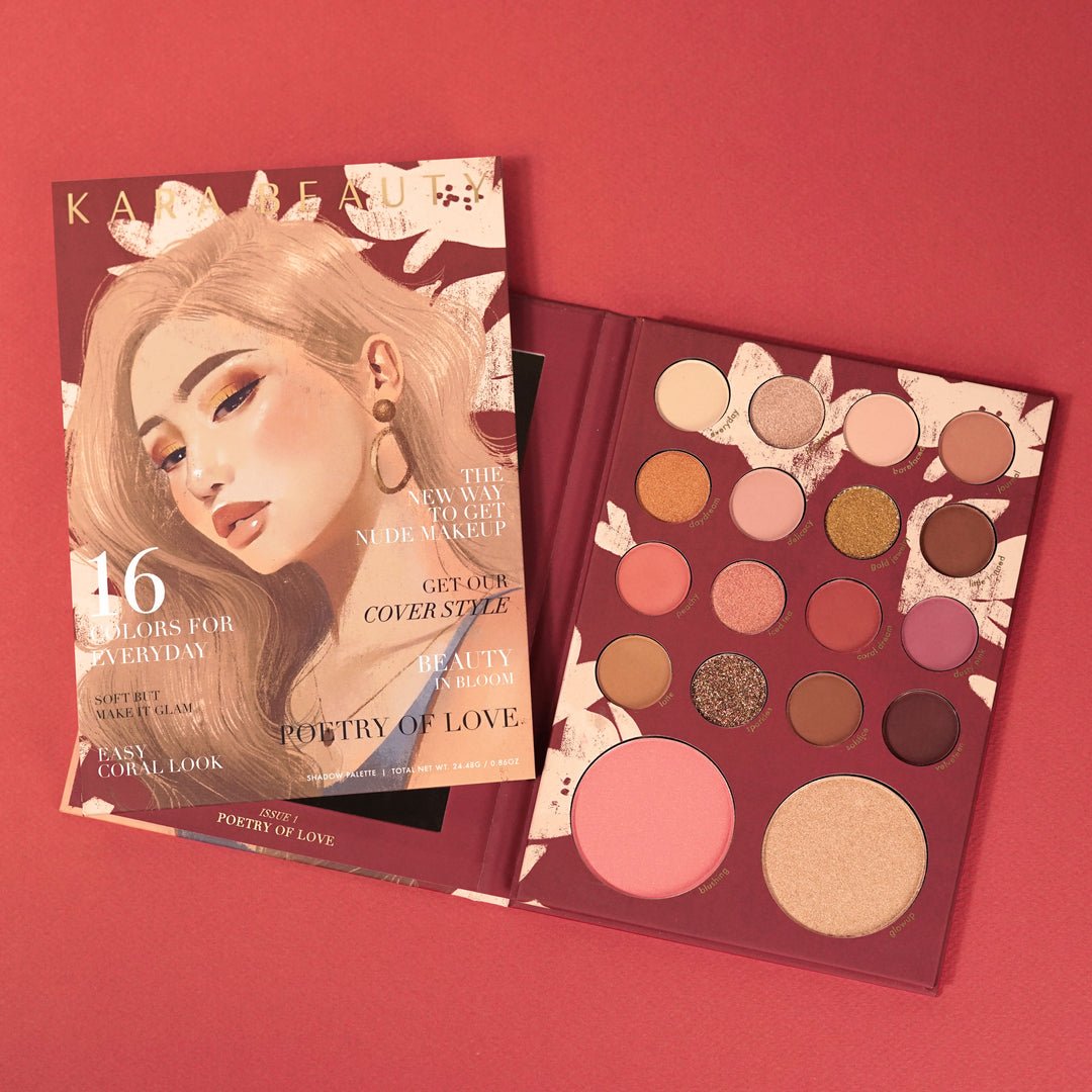 Kara Beauty Poetry Of Love Eye Shadow Palette Es100 - MeStore - Kara Beauty