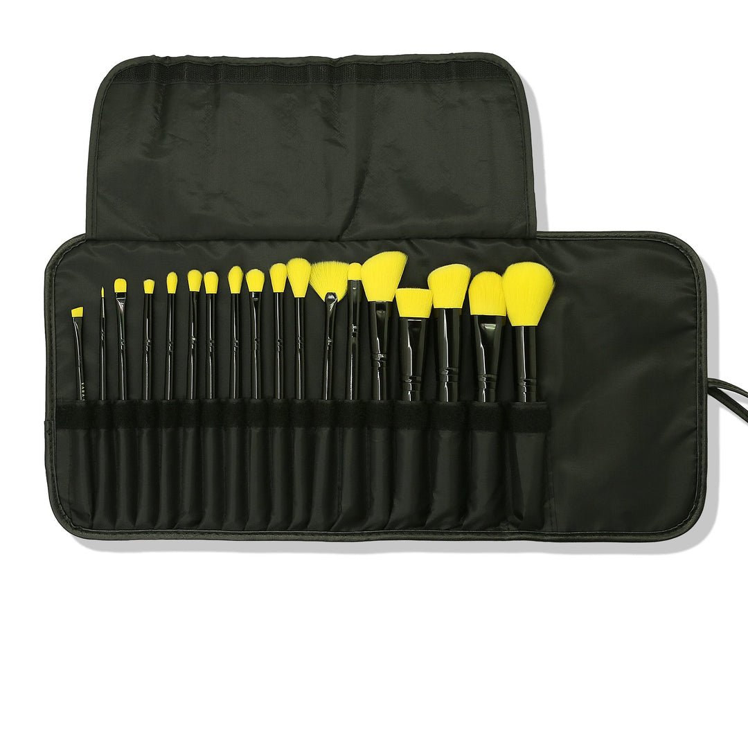 Ks21 Yellow Professional Brush Set - MeStore - Kara Beauty