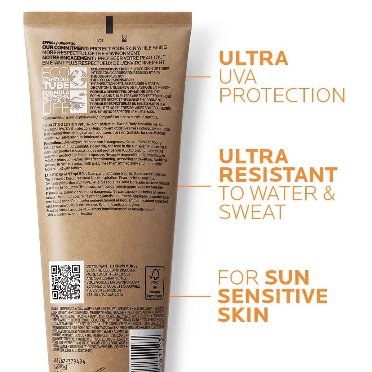 La Roche - Posay Anthelios Hydrating Lotion Ultra Resistant SPF50+ 250ml - MeStore - La Roche Posay
