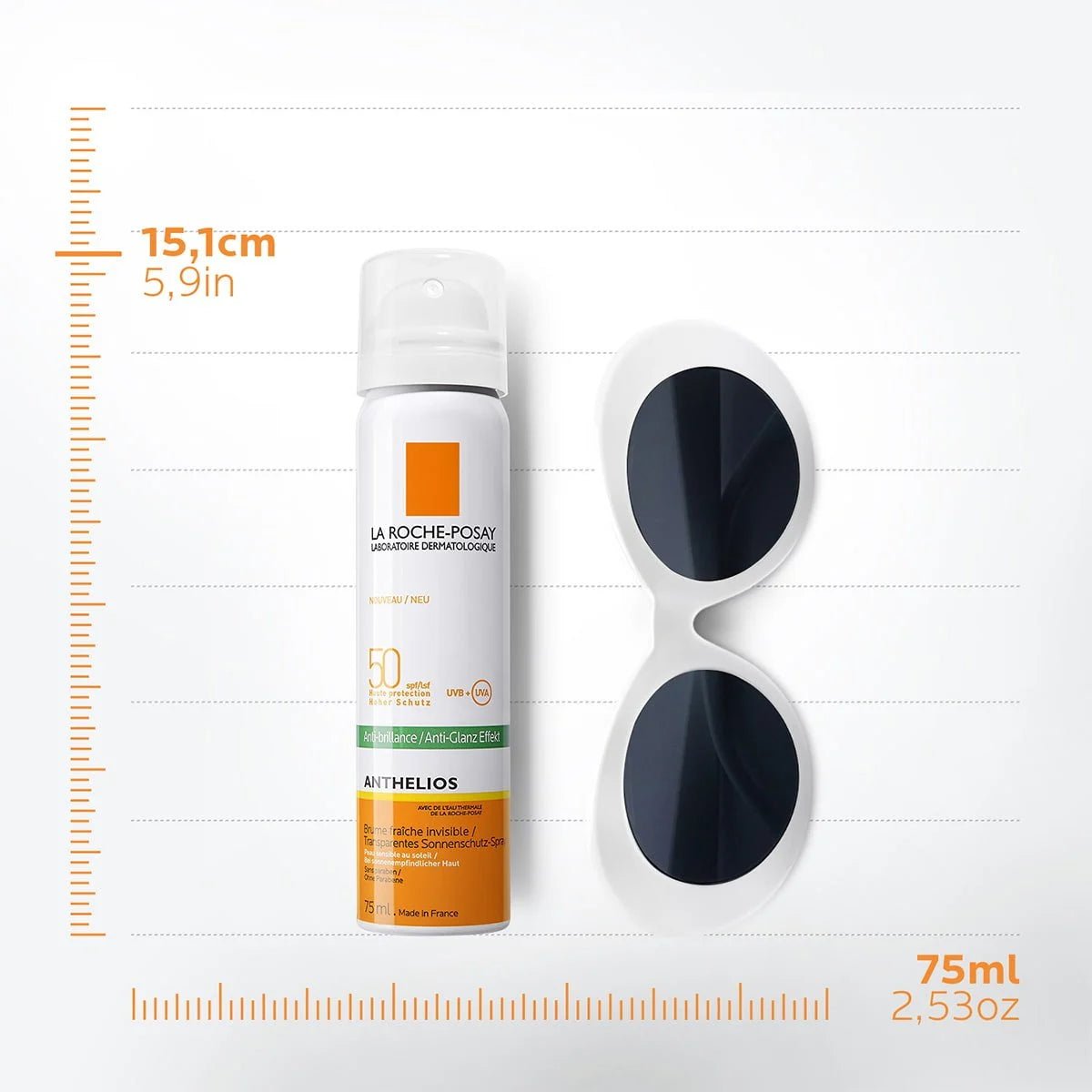 LA ROCHE - POSAY ANTHELIOS INVISIBLE FRESH SPARY 50 - MeStore - La Roche Posay