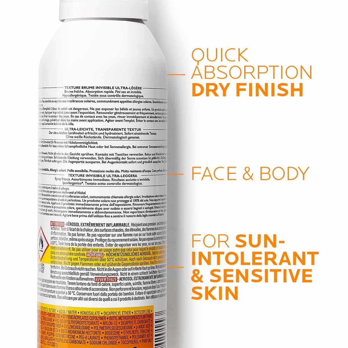 La Roche Posay Anthelios Spray Invisibile 50+ - MeStore - La Roche Posay