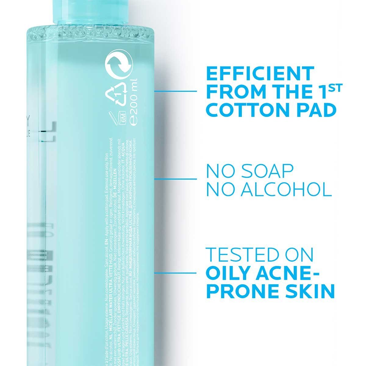 La Roche Posay Effaclar Effaclar Eau Micellaire 200Ml - MeStore - La Roche Posay