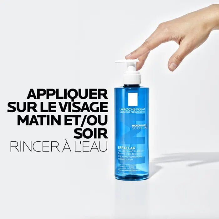 La Roche - Posay Effaclar Facial cleansing gel foam Acne - prone oily skin 2x400m - MeStore - La Roche Posay