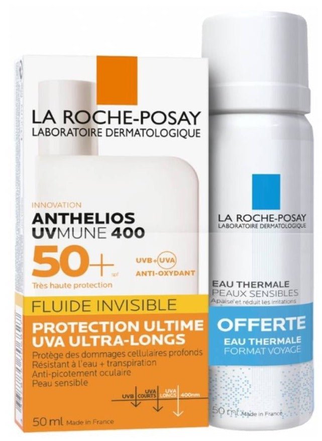 La Roche Posay Set Anthelios Cream 50ml + thermal Water 50ml - MeStore - La roche Posay
