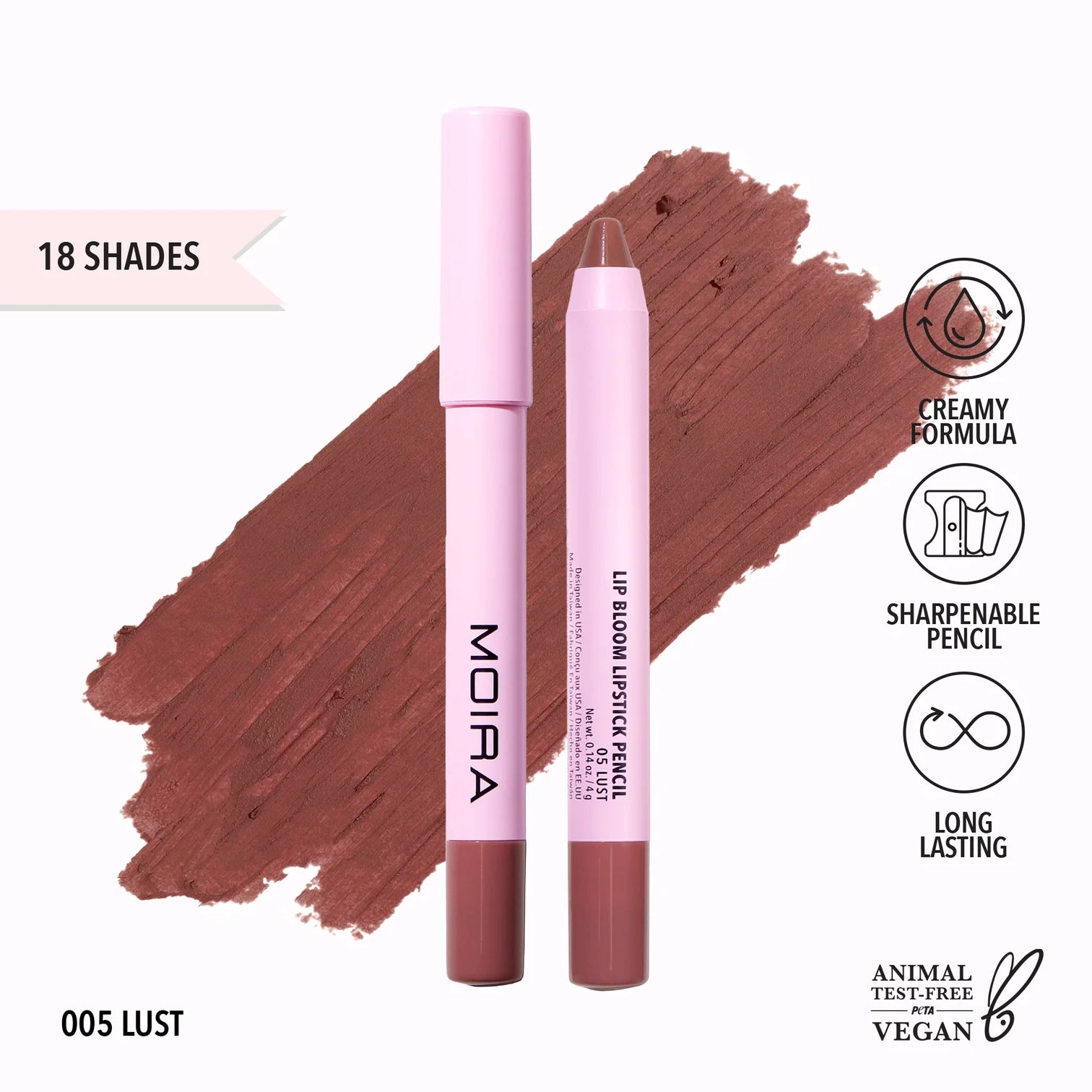 Lip Bloom Lipstick Pencil - MeStore - Moira Beauty