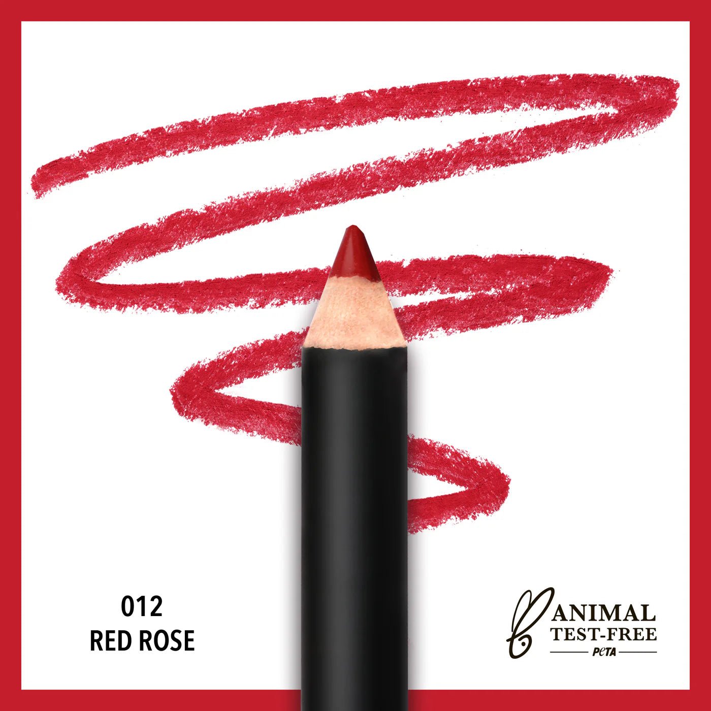 Lip Exposure Pencil (012, Red Rose) - MeStore - Moira Beauty