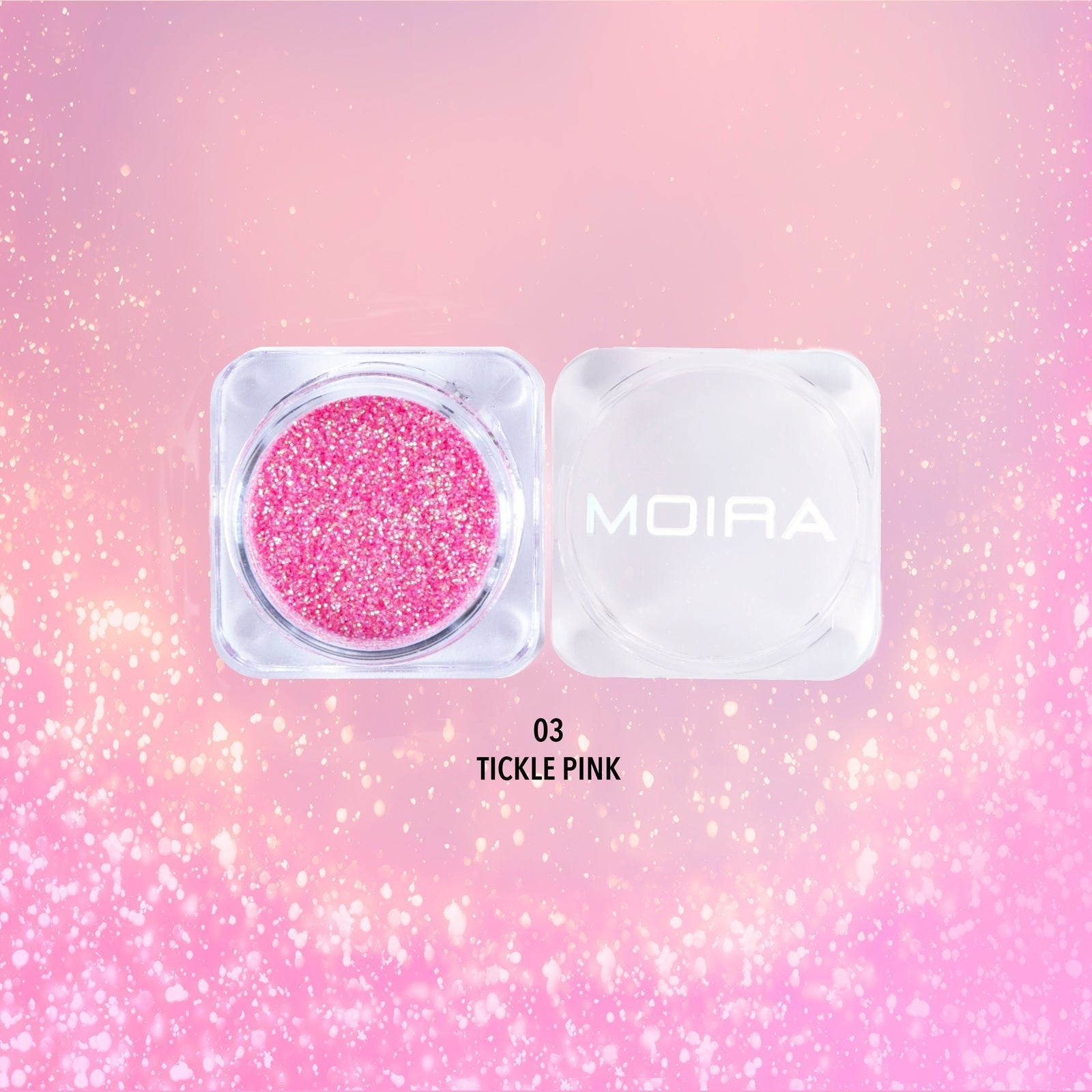 Loose Control Glitter (003, Tickle Pink) - MeStore - Moira Beauty