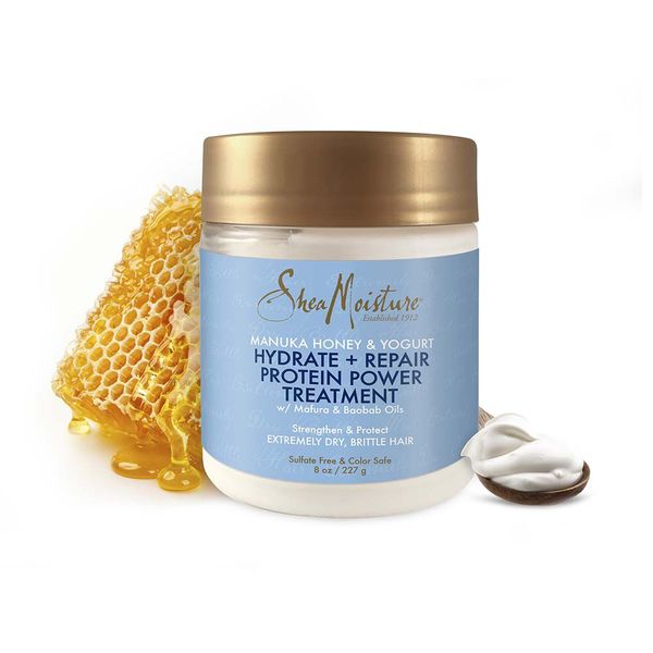 Manuka Honey & Yogurt Hydrate + Repair Protein - Strong Treatment 8oz - MeStore - Shea Moisture