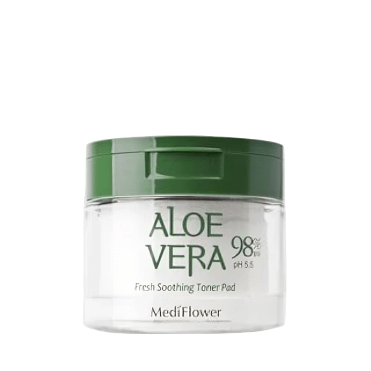 Medi Flower Aloe Vera Fresh Soothing Toner Pad - MeStore - Medi Flower
