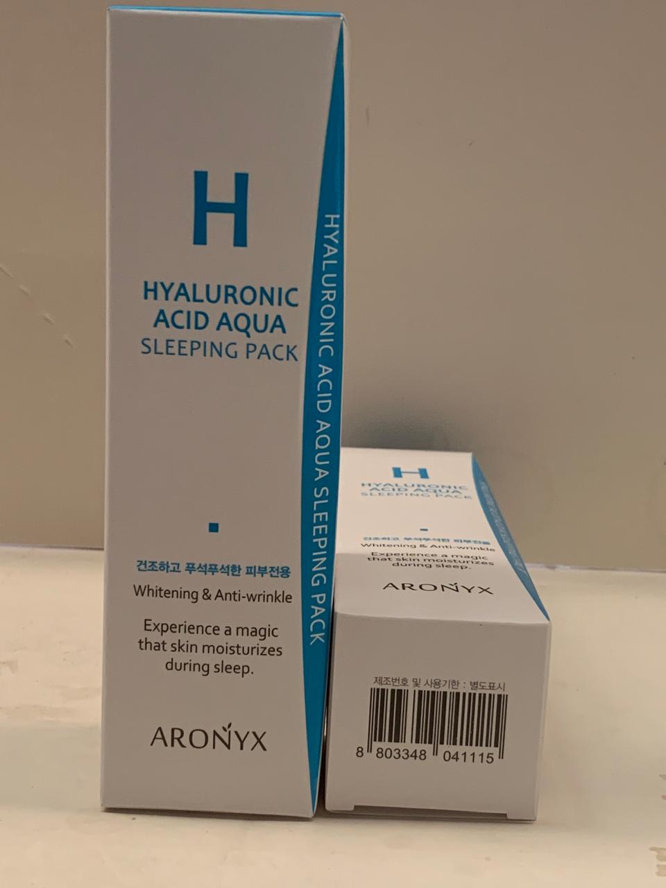 Medi Flower ARONYX Hyaluronic Acid Aqua Sleeping Pack 100ml - MeStore - Medi Flower